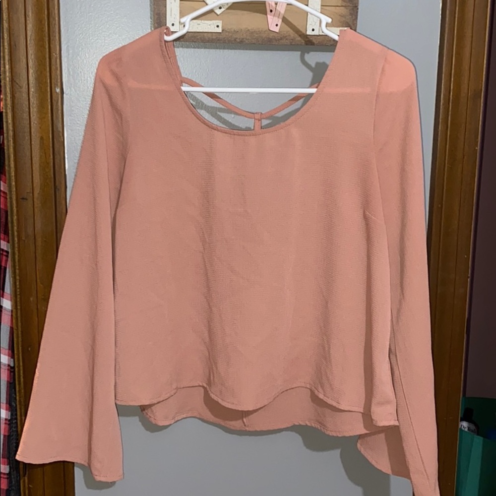 Bell sleeved blouse